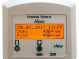 Radon Scout Home with excellent calibration result (2017-03-22)
