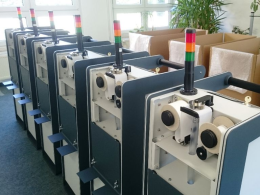 A production batch of Aer 5200 during SARAD's quality tests